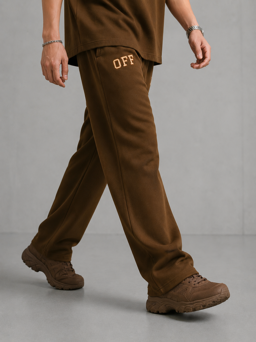 OFFLINE™ Cotton Wide-Leg Pants — Cream