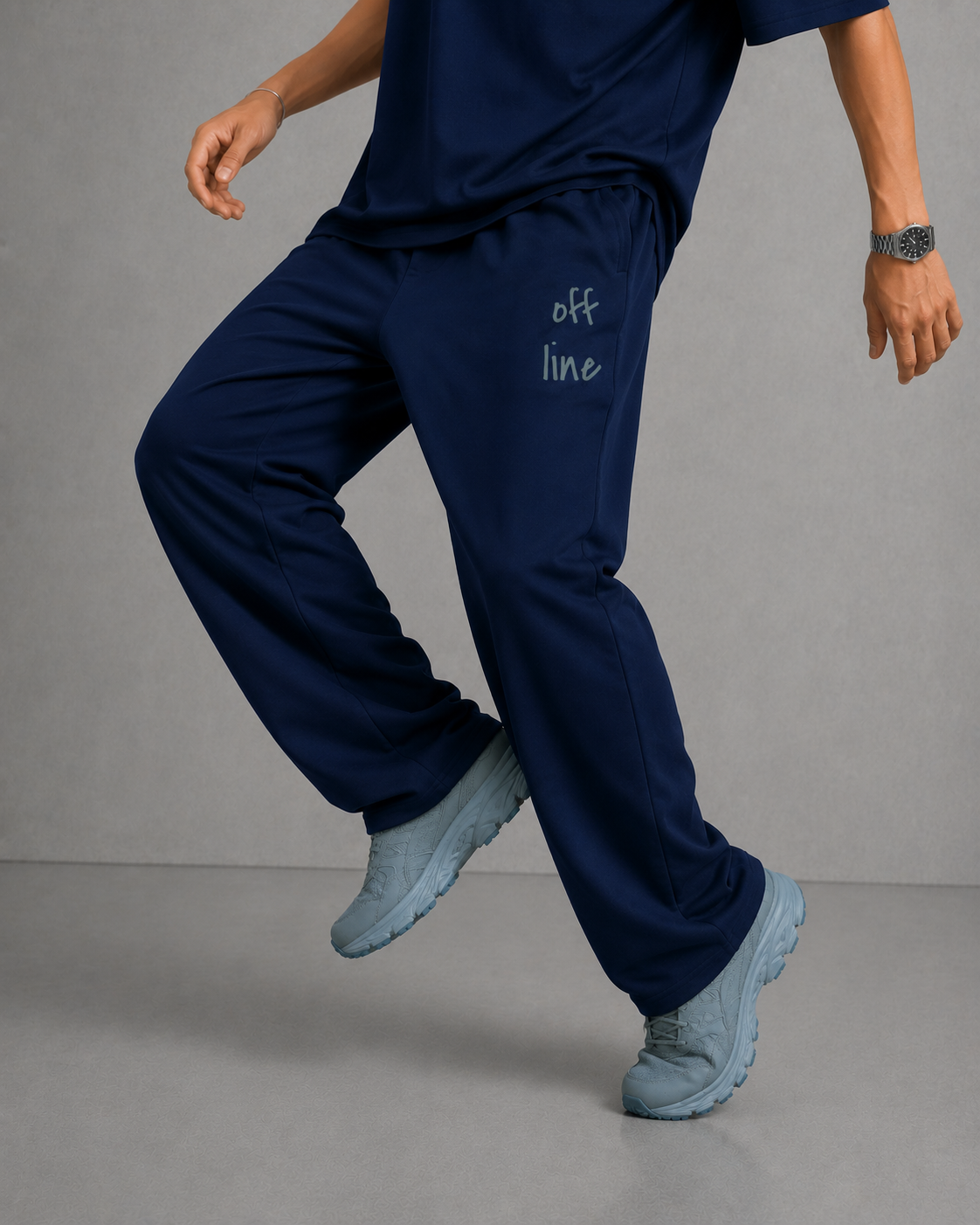 OFFLINE™ Cotton Wide-Leg Pants — Olive