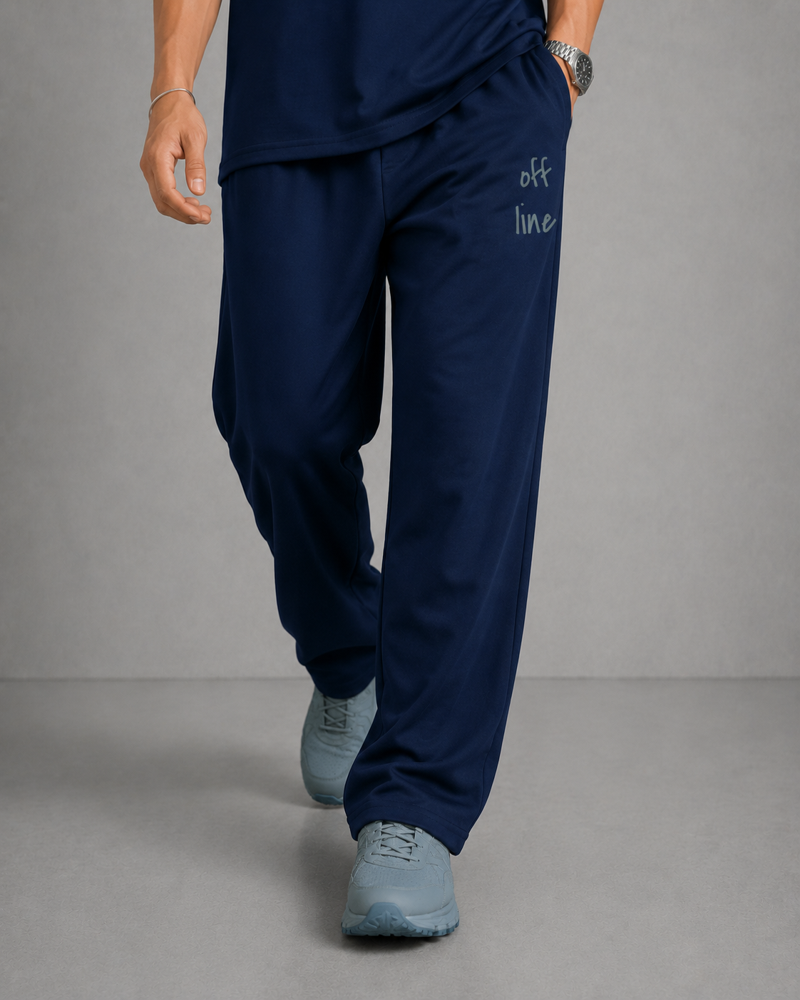 OFFLINE™ Cotton Wide-Leg Pants — Olive