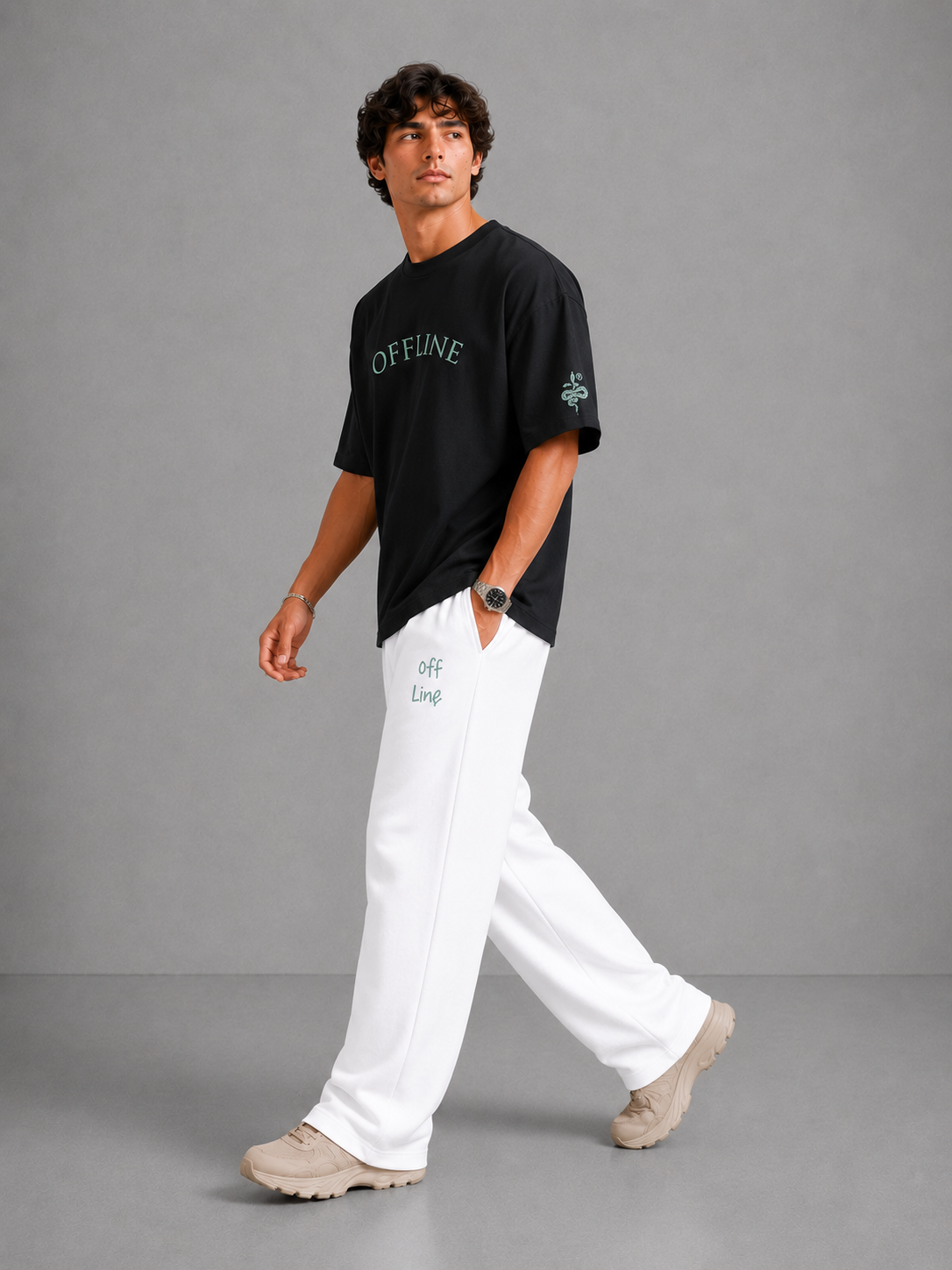 OFFLINE™ Boxy Tee — dark navy