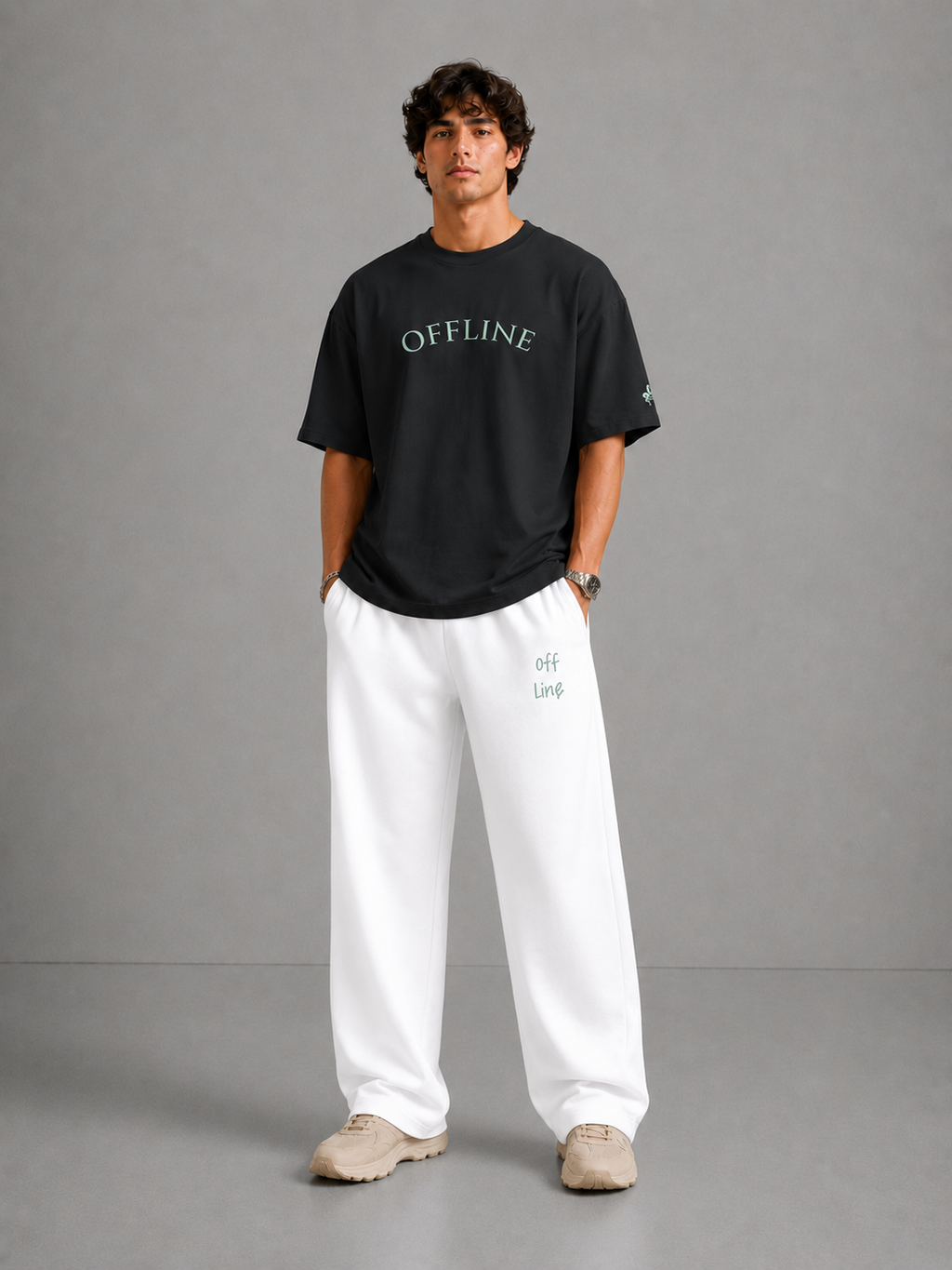 OFFLINE™ Boxy Tee — dark navy