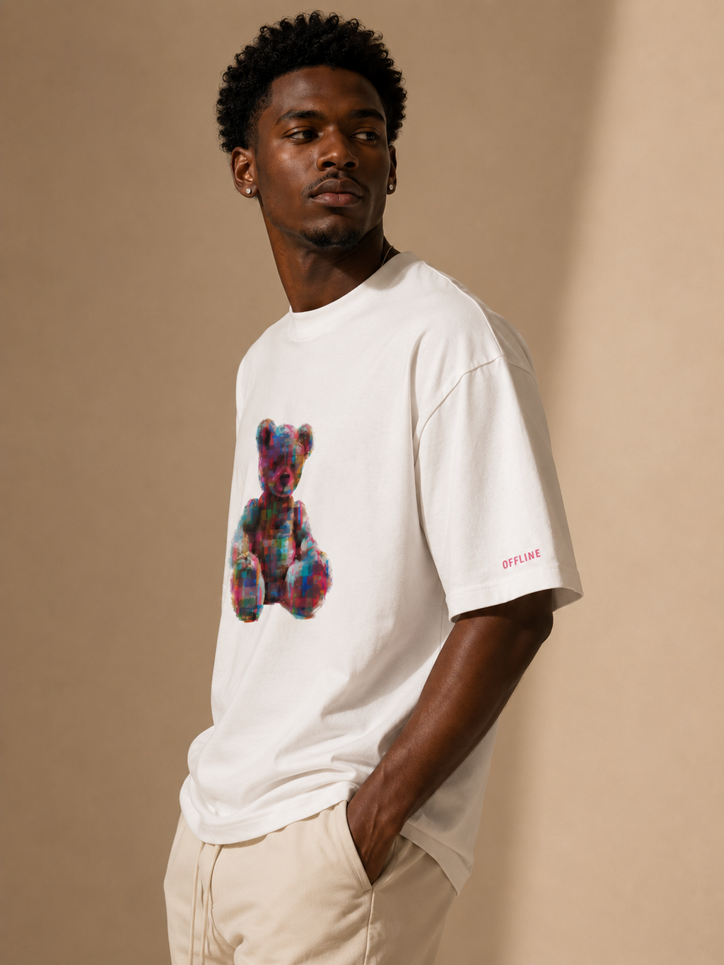 OFFLINE™ Steady Tee — Organic High Neck
