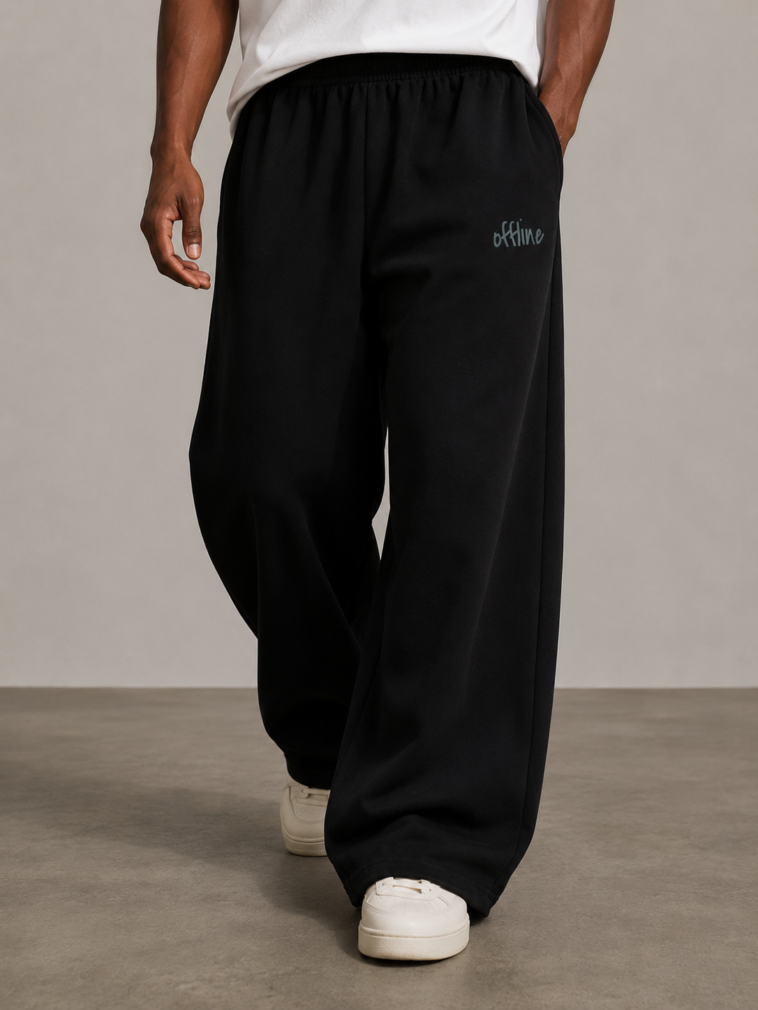 OFFLINE™ Cotton Wide-Leg Pants